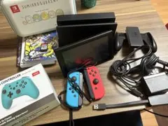 Nintendo Switch 本体 青/赤 コントローラー付き
