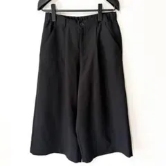 COMME CA ISM コムサイズム ガウチョ パンツ ブラック 11