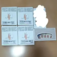 【ネイルチップ5個まとめ売り(送料込)・バラ売り対応可】