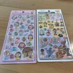 【正規品】ボンボンドロップシール　ディズニープリンセス　クラシック