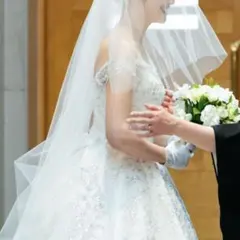 ウェディングベール　結婚式 クラウディア