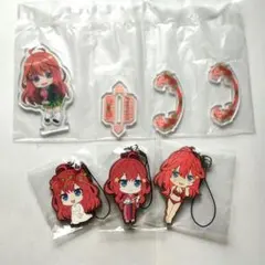 五等分の花嫁　中野五月　ラバーストラップ　アクリルスタンド　セット