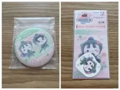 フリューくじ　忍たま乱太郎　立花仙蔵 缶バッジ・ステッカー＆クリアカードセット