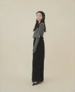 GIUNONフリンジ ロングスカートのサムネイル