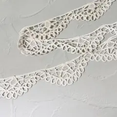 即決 未使用 ハンドメイド パッチワーク バテンレース フリル ペイズリー柄 レイヤード 半袖 ワンピース 2025年最新ハンドメイドバテンレースの人気アイテム - メルカリ