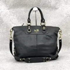 COACH Y2K Madison Abigail Tote Bag BK - メルカリ