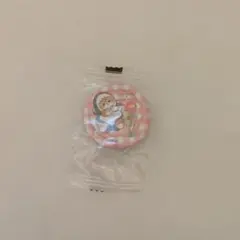 新品未使用　新品未開封　モフサンド　キャラクター 缶バッジ ピンク　くら寿司