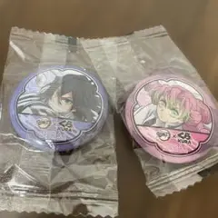 鬼滅の刃 ✖️ くら寿司　コラボ　缶バッジ　 セット　伊黒小芭内　甘露寺蜜璃