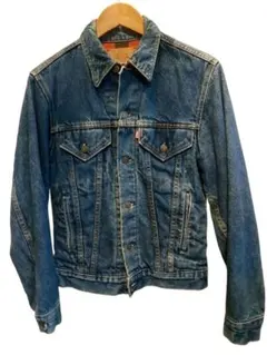 80's Levi's デニムジャケットGジャン インディゴブルーボタン裏527