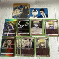 クラピカ レオリオ コースター ヒソカフェ カード ユニオンアリーナ SR