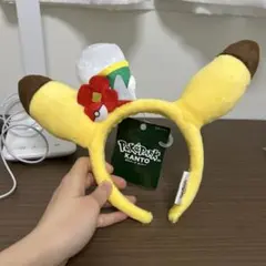 【新品未使用】ポケパークカントー　カチューシャ　　ピカチュー