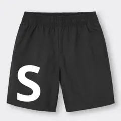 シェフショーツ 黒 ブラック ハーフパンツ 半ズボンのサムネイル