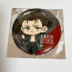 【GIGOコラボ】エレン 缶バッジ 進撃の巨人 進撃焼き