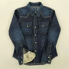 EDWIN SOMETHING Vienus Jean デニムシャツ　M