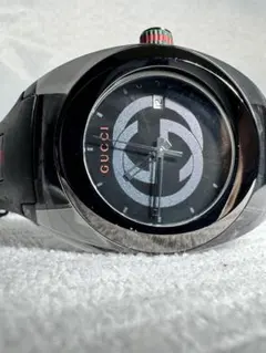 GUCCI メンズ 腕時計 クォーツ ブラックのサムネイル