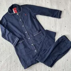 【8274】ポロ　マタニティパジャマ　M-L 上下セット　授乳口付き