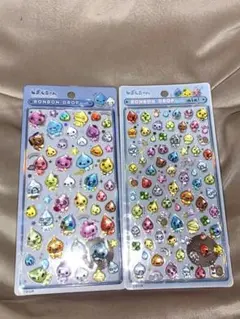 しずくちゃん しずくの森のなかまたち ボンボンドロップシール