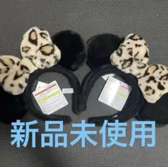 【新品未使用タグ付き】ディズニー カチューシャ ヒョウ柄 レオパード柄 豹柄