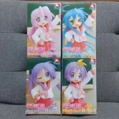 らき☆すた Vivit フィギュア こなた かがみ つかさ みゆき 4種のサムネイル
