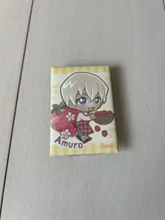 名探偵コナン 安室透 いちご狩り アート缶バッチ