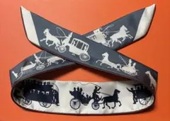 【箱付き】エルメス　ツイリー　車輪でめぐるパリ・ドゥ・トゥジュール 新品 HERMES エルメス ツイリー 車輪でめぐるパリ ドゥ トゥジュール