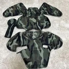 チャイルドシート用 インナーパッド カモフラージュ柄　ハイディー2 迷彩のサムネイル