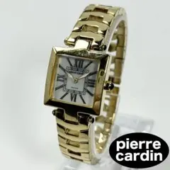 【新品電池】pierre cardin QZ スクエア ヴィンテージ 時計 稼働のサムネイル