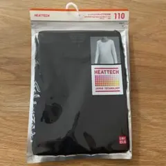 UNIQLO HEATTECH Uネック9分袖110 ブラック