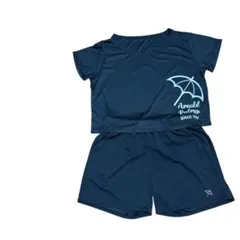 アーノルドパーマー 水陸両用 Tシャツ ショートパンツ 上下セット L 黒