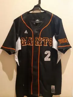 巨人☆ジャイアンツ☆アディダス製応援ユニフォーム☆緑XO☆日本製 