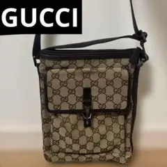 GUCCI グッチ GGキャンバス ショルダーバッグ 縦型のサムネイル