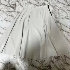 ランバンオンブルー フレアスカート 38 グレー