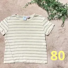 ZARA KIDS BABY ザラ 男の子 女の子 ボーダー Ｔシャツ 80