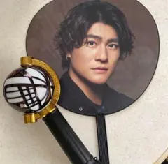 SixTONES_YOUNGOLD ペンライト、森本慎太郎ジャンボうちわセット