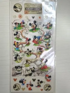 ディズニー　平成レトロ　シール　ディズニーストア　ステッカー