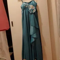 ゆめりすと　ドレス　シンフォニー　ネイビー　155cm　サイズ13　コサージュ付 ゆめりすと ドレス シンフォニー ネイビー 155cm サイズ13