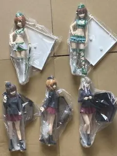 ガールズ&パンツァー フィギュア　5体　箱無し