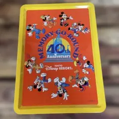 東京ディズニーリゾート 40周年記念 空き缶 美品です