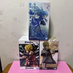 新品未開封　NARUTOと転スラのフィギュア3点セット