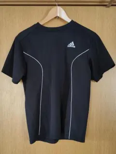 adidas / アディダス クライマクール Ｔシャツ 長袖 ブラック Ｍサイズ