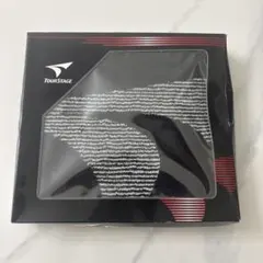 新品未使用　TOURSTAGE ゴルフ用タオル ブラックのサムネイル