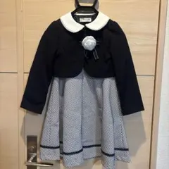 CHOPIN フォーマルドレス 120cm 黒と白