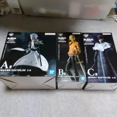 一番くじ BLEACH ブリーチ　ＡＢＣ賞　フィギュア　３個セット