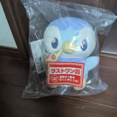 一番くじ　ポケピース　ラストワン　ぬいぐるみ　ポッチャマ1点