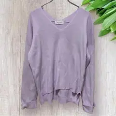 オペークドットクリップ ニット