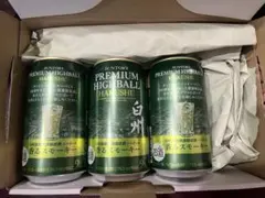 第1弾 白州香るスモーキー ハイボール缶 サントリー 3缶のサムネイル