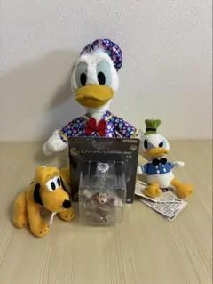 【4点セット】ディズニー 一番くじ ファンタジア フィギュア ＆ ぬいぐるみ