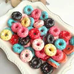 【Ｇ100大】デコレーションパーツ　ドーナツ　お得　スイーツ　まとめ売り　大量