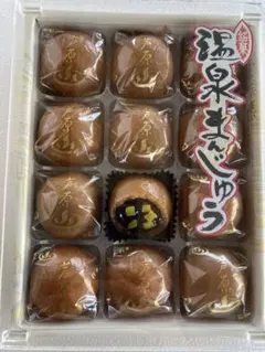 和菓子　あんこ　おやつ　お茶のお供に　　　芦原　温泉まんじゅう　12個入　未開封のサムネイル