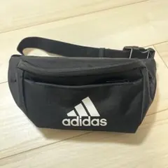 adidas ボディバッグ ウエストポーチ ブラック